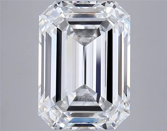 5.04ct Emerald Lab Grown Diamond (Colour E, Clarity VVS2, IGI Certified)