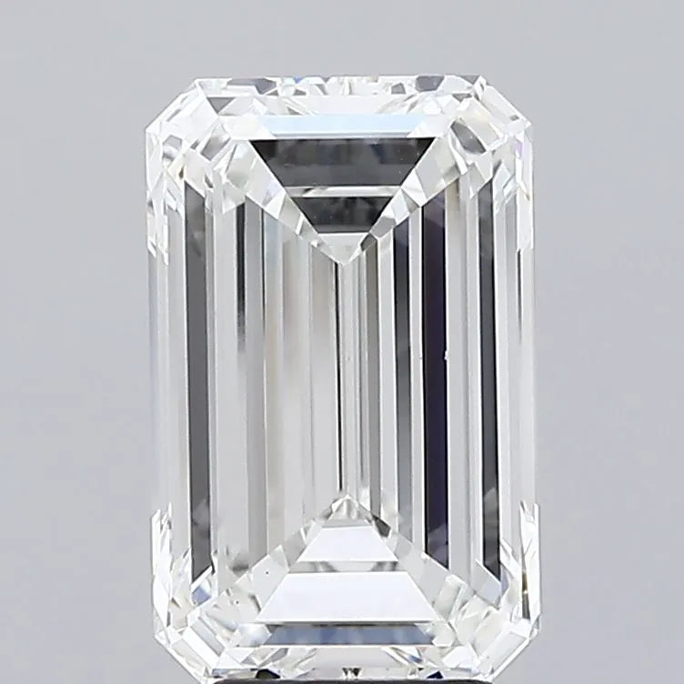 5.04ct Emerald Lab Grown Diamond (Colour F, Clarity VS1, IGI Certified)