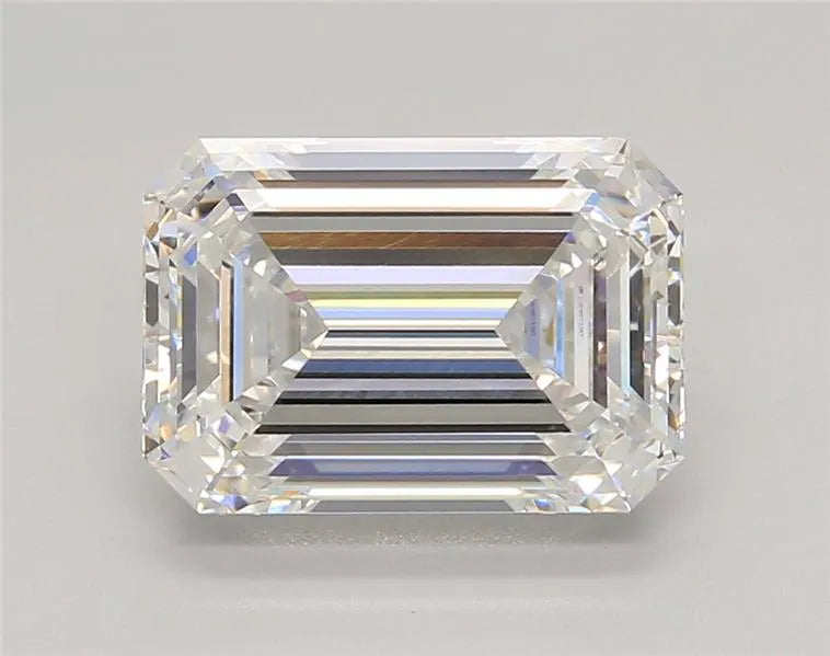 5.04ct Emerald Lab Grown Diamond (Colour F, Clarity VVS1, IGI Certified)