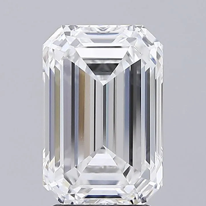 5.04ct Emerald Lab Grown Diamond (Colour F, Clarity VVS2, IGI Certified)