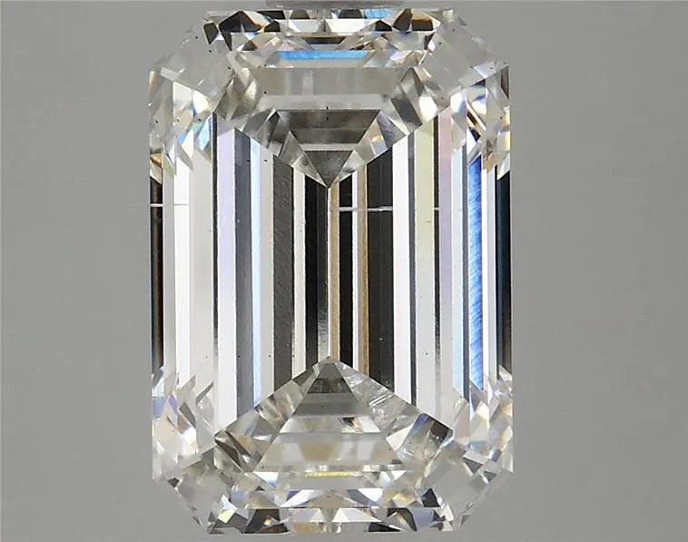 5.04ct Emerald Lab Grown Diamond (Colour G, Clarity SI1, IGI Certified)