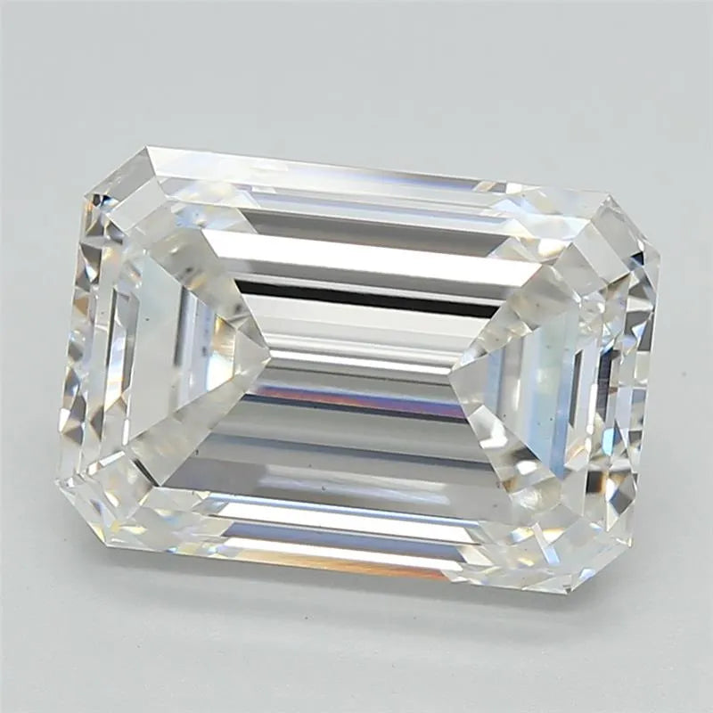 5.04ct Emerald Lab Grown Diamond (Colour G, Clarity VS1, IGI Certified)