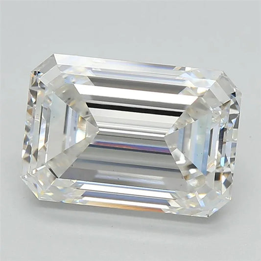 5.04ct Emerald Lab Grown Diamond (Colour G, Clarity VS1, IGI Certified)