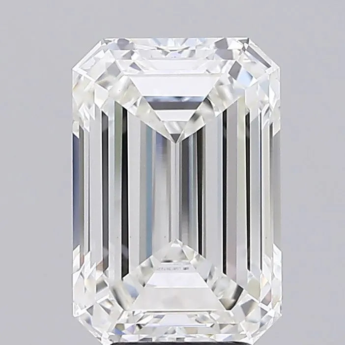 5.04ct Emerald Lab Grown Diamond (Colour G, Clarity VVS2, IGI Certified)