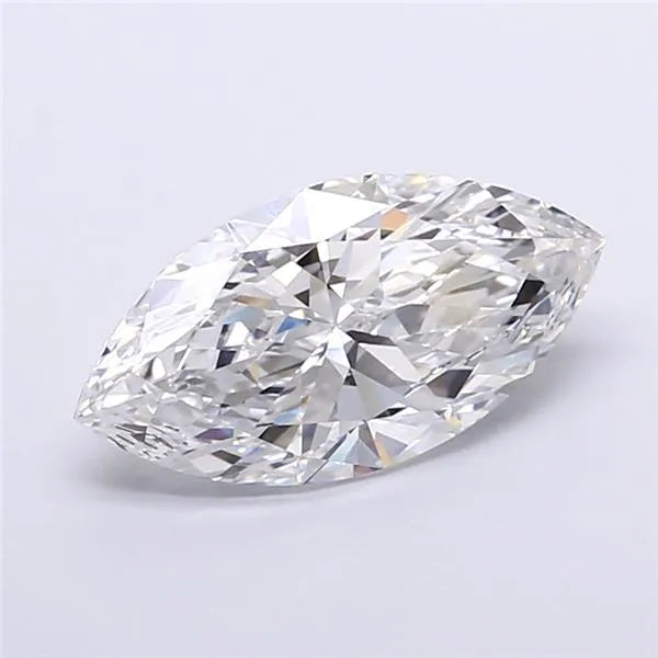 5.04ct Marquise Lab Grown Diamond (Colour E, Clarity VVS1, IGI Certified)