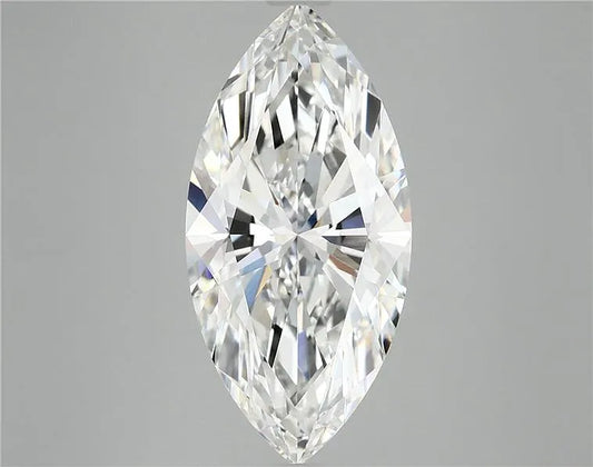 5.04ct Marquise Lab Grown Diamond (Colour E, Clarity VVS2, IGI Certified)
