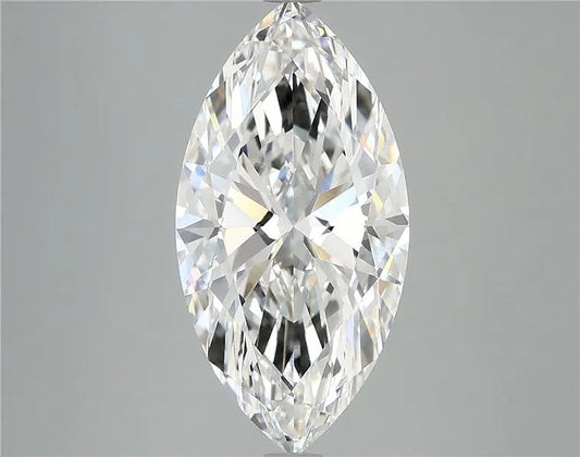 5.04ct Marquise Lab Grown Diamond (Colour E, Clarity VVS2, IGI Certified)