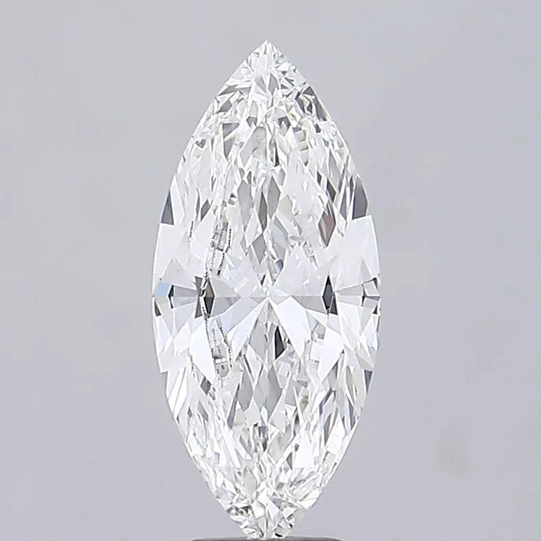 5.04ct Marquise Lab Grown Diamond (Colour F, Clarity VVS2, IGI Certified)