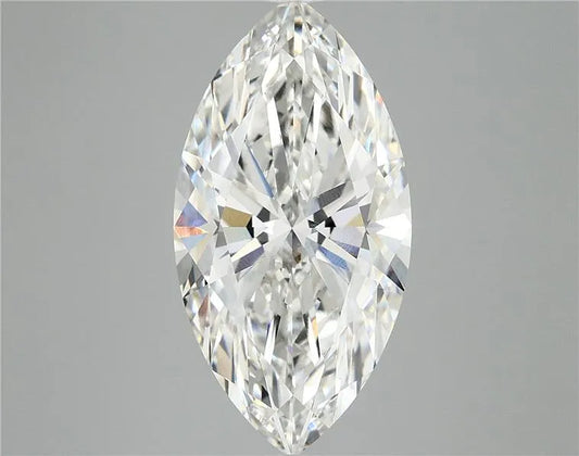 5.04ct Marquise Lab Grown Diamond (Colour F, Clarity VVS2, IGI Certified)