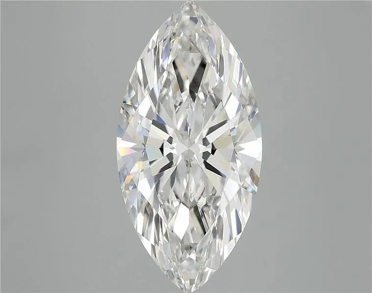 5.04ct Marquise Lab Grown Diamond (Colour F, Clarity VVS2, IGI Certified)