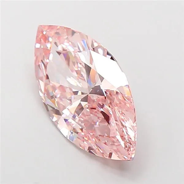5.04ct Marquise Lab Grown Diamond (Colour Fancy Intense Pink, Clarity VVS2, IGI Certified)