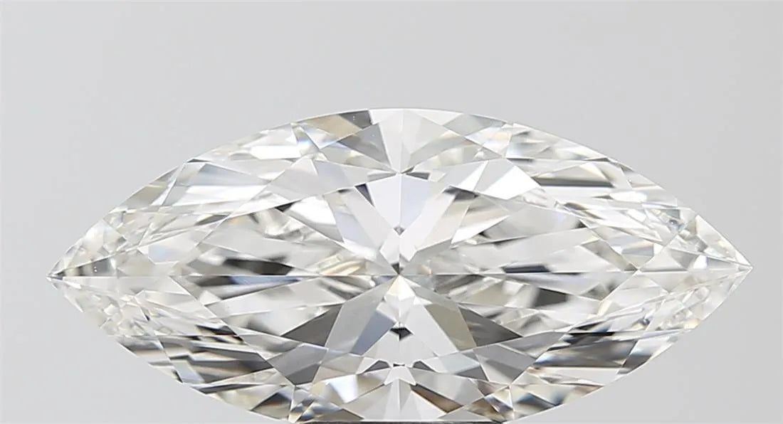 5.04ct Marquise Lab Grown Diamond (Colour G, Clarity VVS2, IGI Certified)