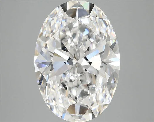 5.04ct Oval Lab Grown Diamond (Colour D, Clarity VVS2, IGI Certified)