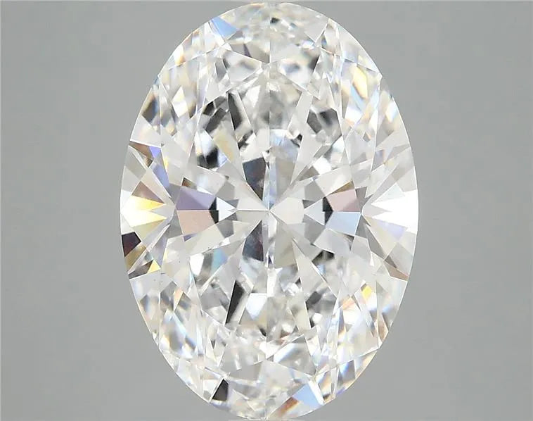 5.04ct Oval Lab Grown Diamond (Colour E, Clarity VS1, IGI Certified)