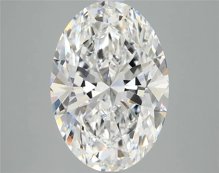 5.04ct Oval Lab Grown Diamond (Colour E, Clarity VVS2, IGI Certified)