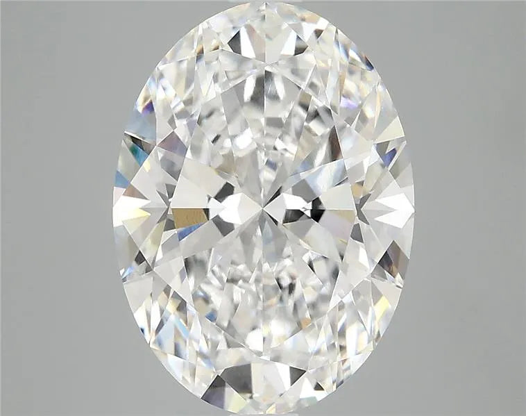 5.04ct Oval Lab Grown Diamond (Colour E, Clarity VVS2, IGI Certified)