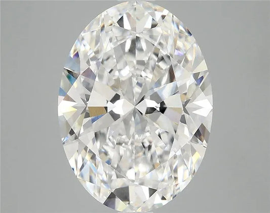 5.04ct Oval Lab Grown Diamond (Colour E, Clarity VVS2, IGI Certified)