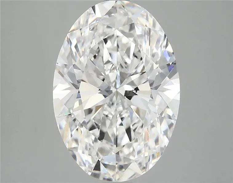 5.04ct Oval Lab Grown Diamond (Colour E, Clarity VVS2, IGI Certified)