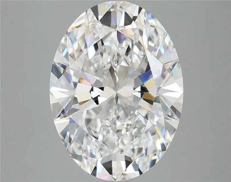 5.04ct Oval Lab Grown Diamond (Colour E, Clarity VVS2, IGI Certified)