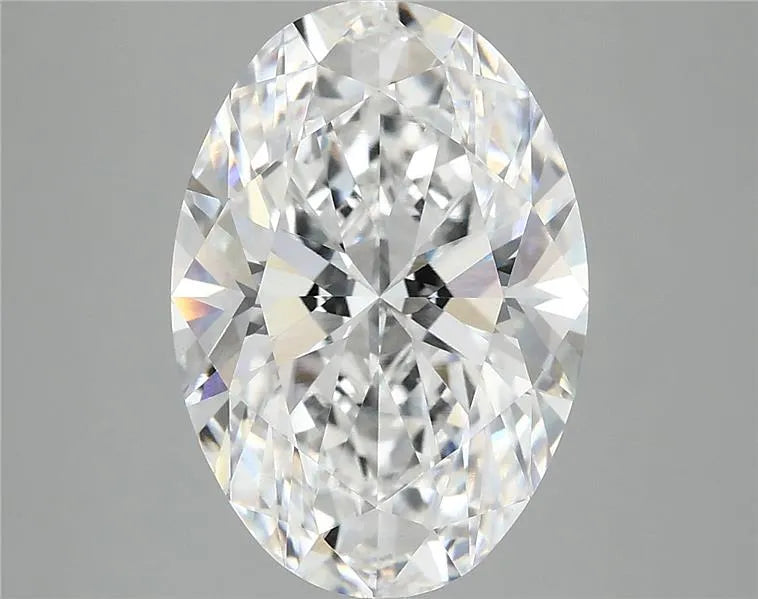5.04ct Oval Lab Grown Diamond (Colour E, Clarity VVS2, IGI Certified)