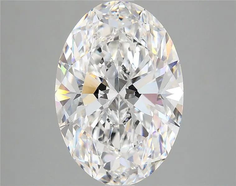 5.04ct Oval Lab Grown Diamond (Colour E, Clarity VVS2, IGI Certified)