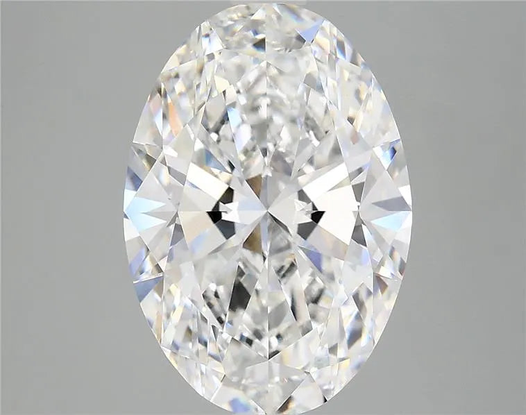 5.04ct Oval Lab Grown Diamond (Colour E, Clarity VVS2, IGI Certified)