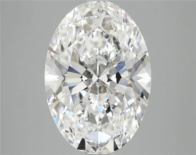 5.04ct Oval Lab Grown Diamond (Colour E, Clarity VVS2, IGI Certified)