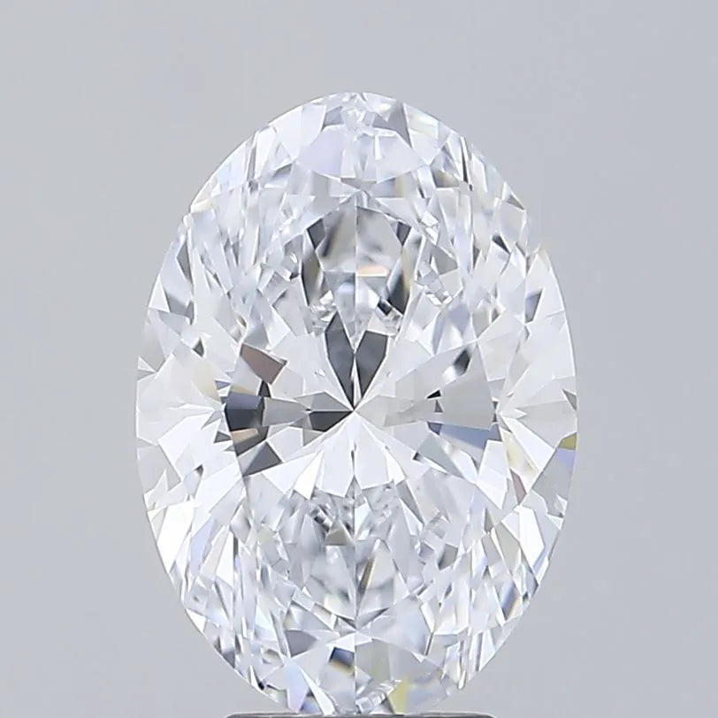 5.04ct Oval Lab Grown Diamond (Colour F, Clarity VVS1, IGI Certified)