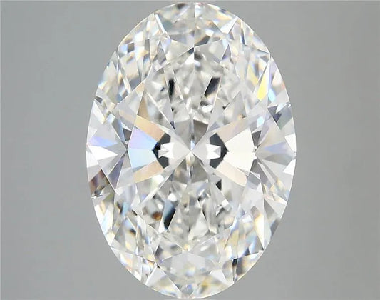 5.04ct Oval Lab Grown Diamond (Colour F, Clarity VVS2, IGI Certified)