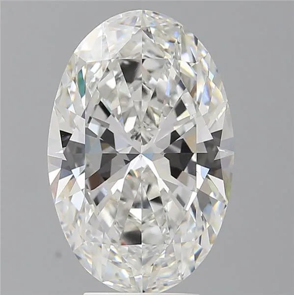 5.04ct Oval Lab Grown Diamond (Colour F, Clarity VVS2, IGI Certified)