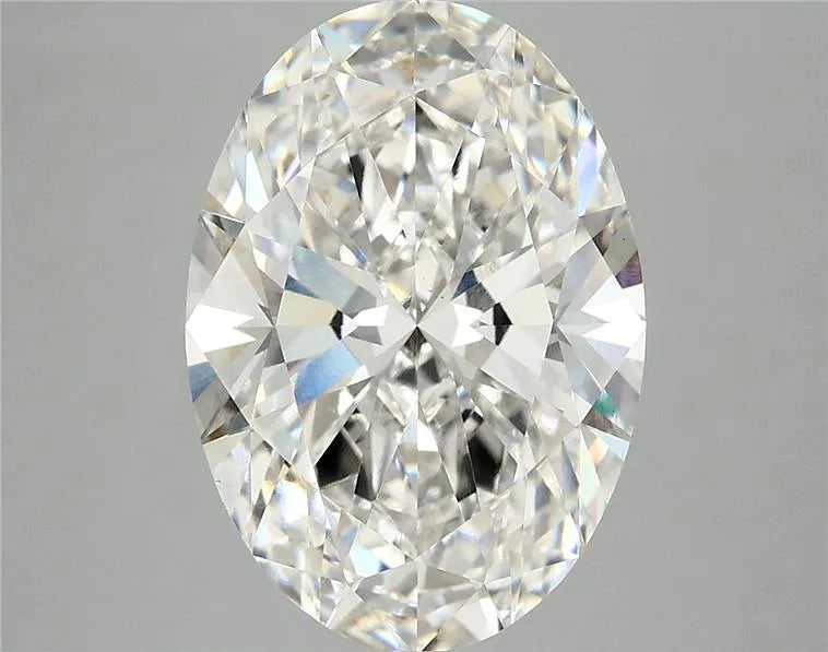 5.04ct Oval Lab Grown Diamond (Colour G, Clarity VS1, IGI Certified)