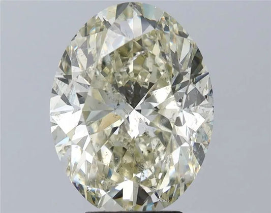 5.04ct Oval Natural Diamond (Colour L, Clarity SI2, Cut VG, IGI Certified)