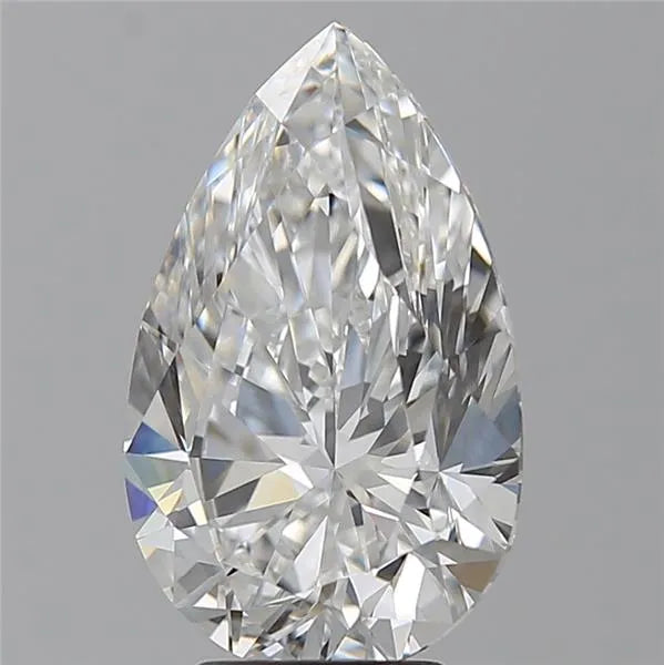 5.04ct Pear Lab Grown Diamond (Colour D, Clarity VVS2, IGI Certified)