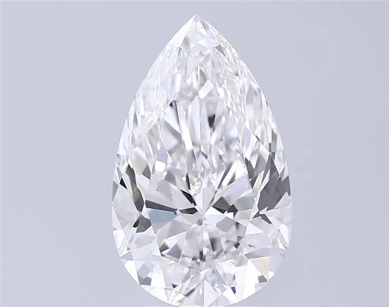 5.04ct Pear Lab Grown Diamond (Colour E, Clarity VS1, IGI Certified)