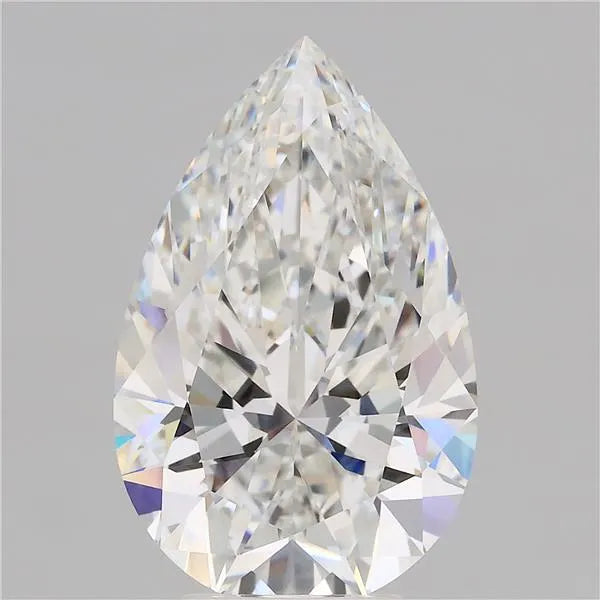 5.04ct Pear Lab Grown Diamond (Colour E, Clarity VVS2, IGI Certified)