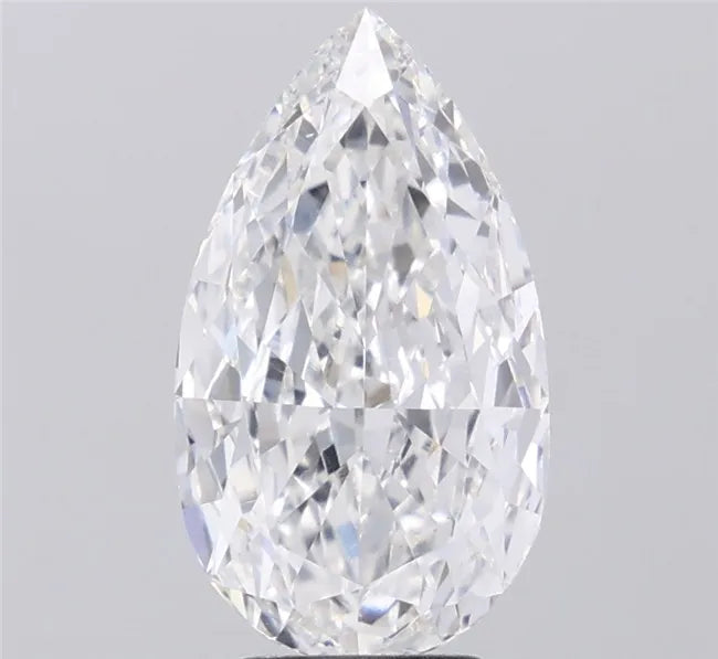 5.04ct Pear Lab Grown Diamond (Colour F, Clarity VS1, IGI Certified)