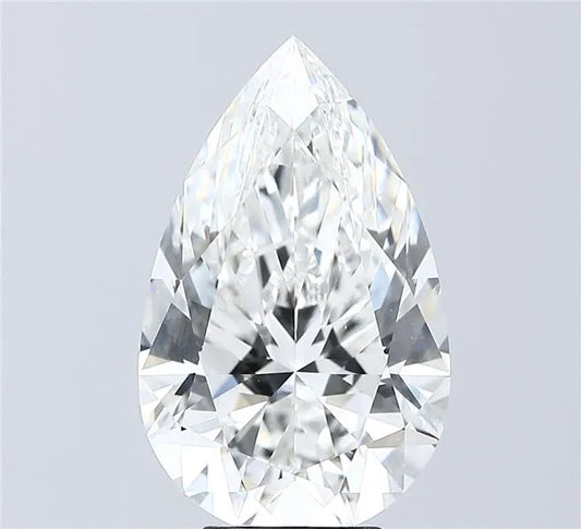 5.04ct Pear Lab Grown Diamond (Colour F, Clarity VVS1, IGI Certified)