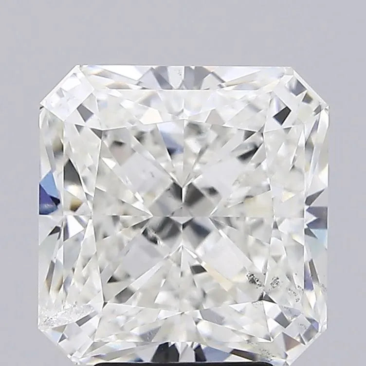 5.04ct Square radiant Lab Grown Diamond (Colour G, Clarity SI1, IGI Certified)