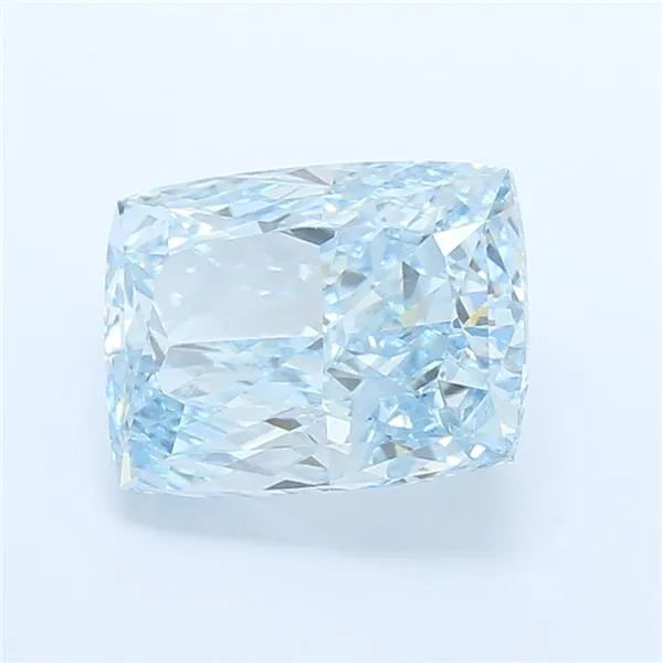 5.05ct Cushion modified Lab Grown Diamond (Colour Fancy Intense Blue, Clarity VVS2, IGI Certified)