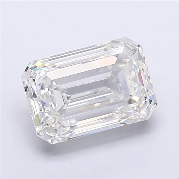 5.05ct Emerald Lab Grown Diamond (Colour F, Clarity VVS1, IGI Certified)