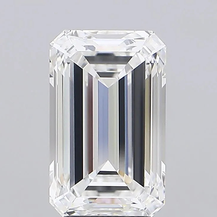 5.05ct Emerald Lab Grown Diamond (Colour F, Clarity VVS2, IGI Certified)