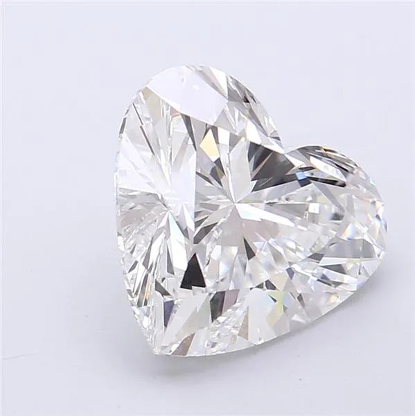 5.05ct Heart Lab Grown Diamond (Colour E, Clarity IF, IGI Certified)