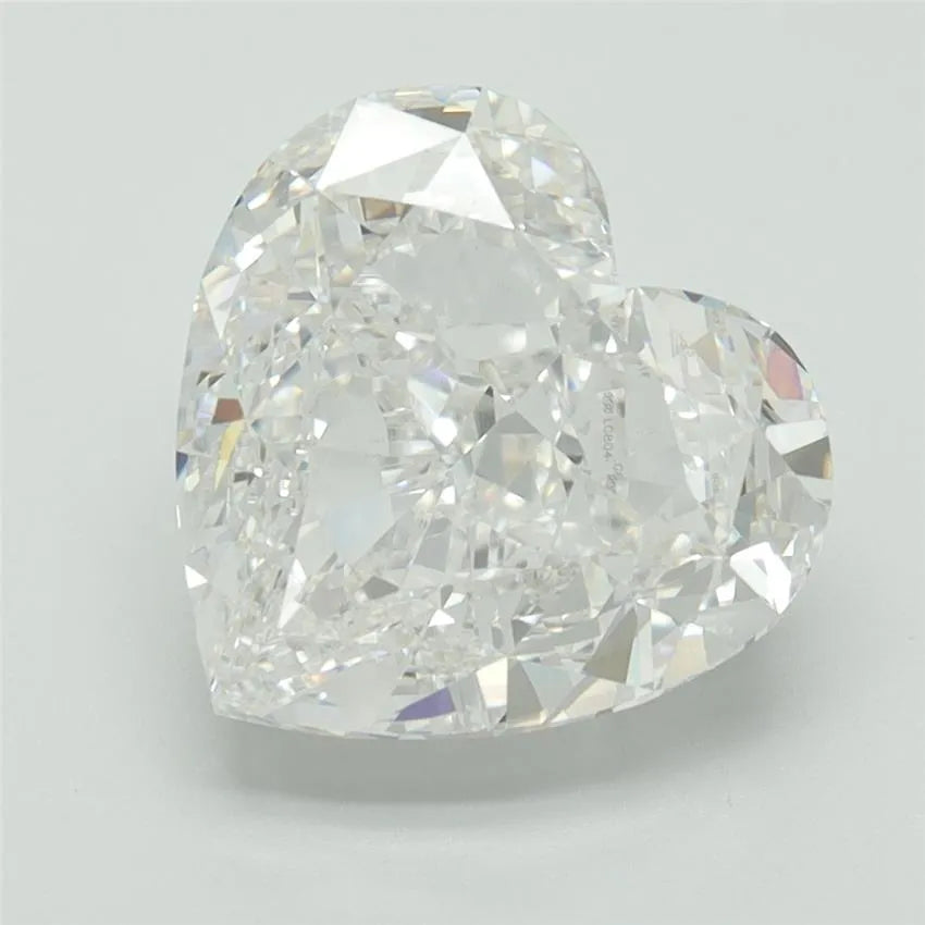 5.05ct Heart Lab Grown Diamond (Colour E, Clarity VVS2, IGI Certified)