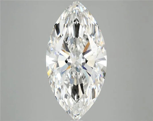 5.05ct Marquise Lab Grown Diamond (Colour E, Clarity VVS2, IGI Certified)