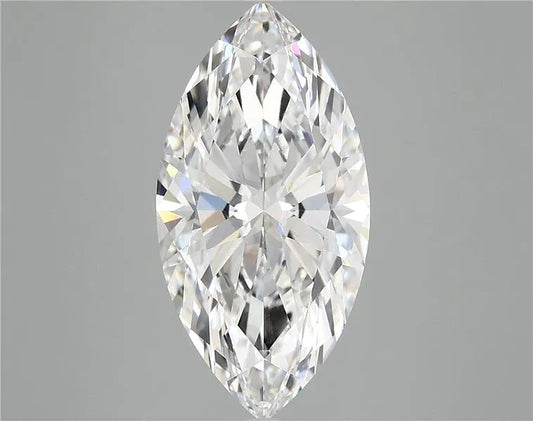 5.05ct Marquise Lab Grown Diamond (Colour E, Clarity VVS2, IGI Certified)