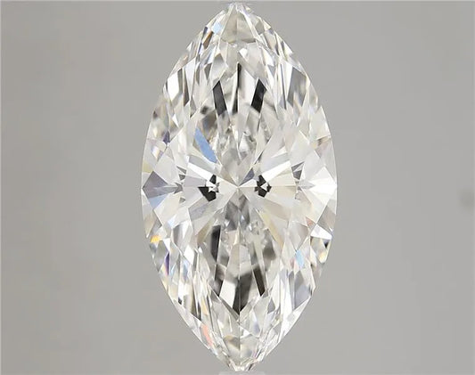 5.05ct Marquise Lab Grown Diamond (Colour G, Clarity VVS2, IGI Certified)