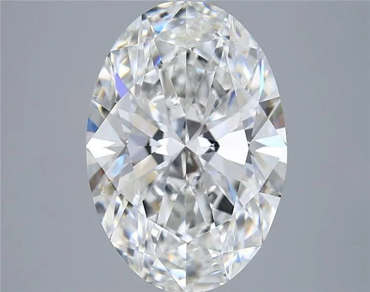 5.05ct Oval Lab Grown Diamond (Colour E, Clarity VVS1, IGI Certified)