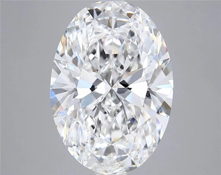 5.05ct Oval Lab Grown Diamond (Colour E, Clarity VVS2, IGI Certified)