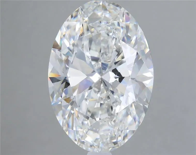 5.05ct Oval Lab Grown Diamond (Colour E, Clarity VVS2, IGI Certified)