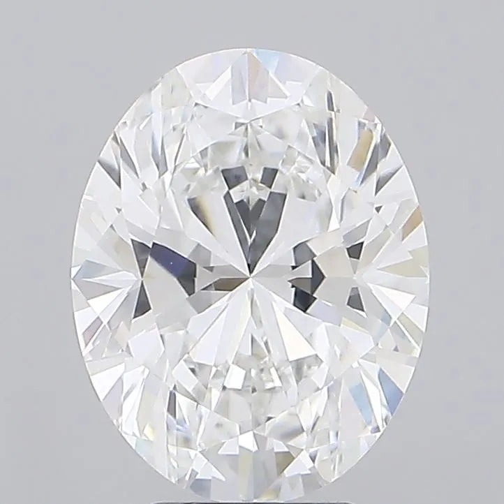 5.05ct Oval Lab Grown Diamond (Colour E, Clarity VVS2, IGI Certified)
